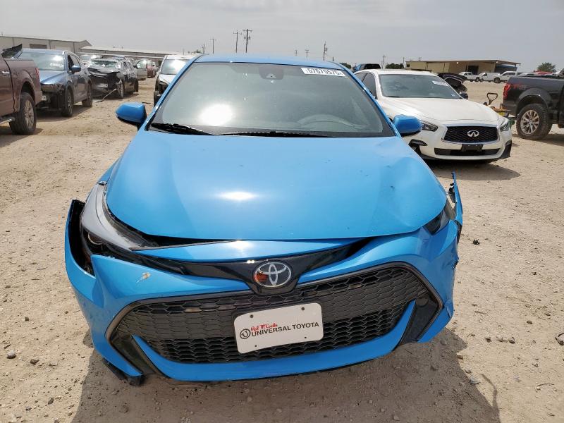 JTND4MBE9N3181123 - 2022 TOYOTA COROLLA SE BLUE photo 5