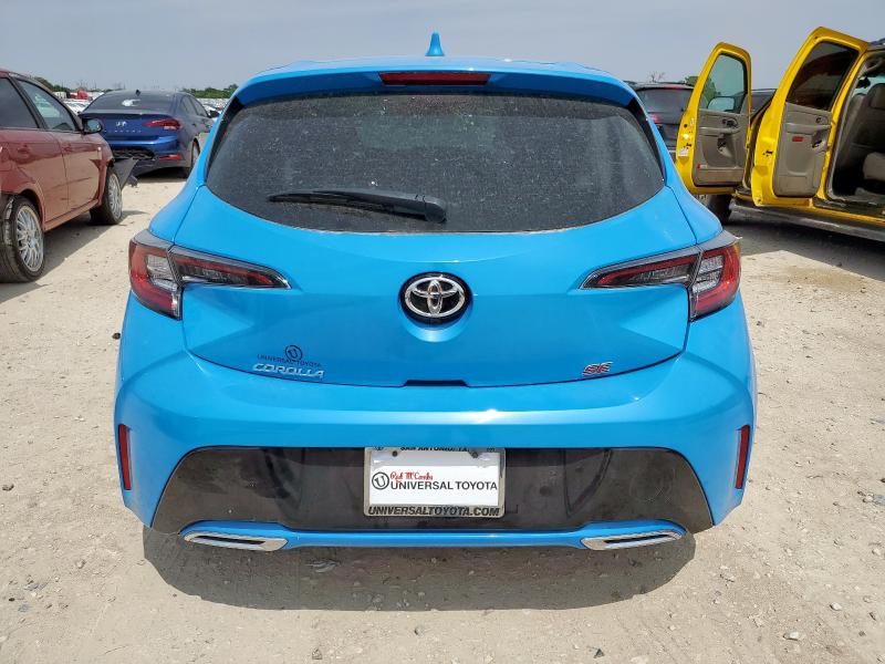 JTND4MBE9N3181123 - 2022 TOYOTA COROLLA SE BLUE photo 6
