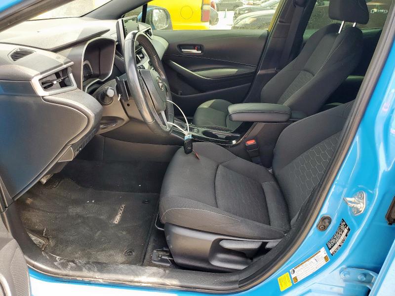 JTND4MBE9N3181123 - 2022 TOYOTA COROLLA SE BLUE photo 7