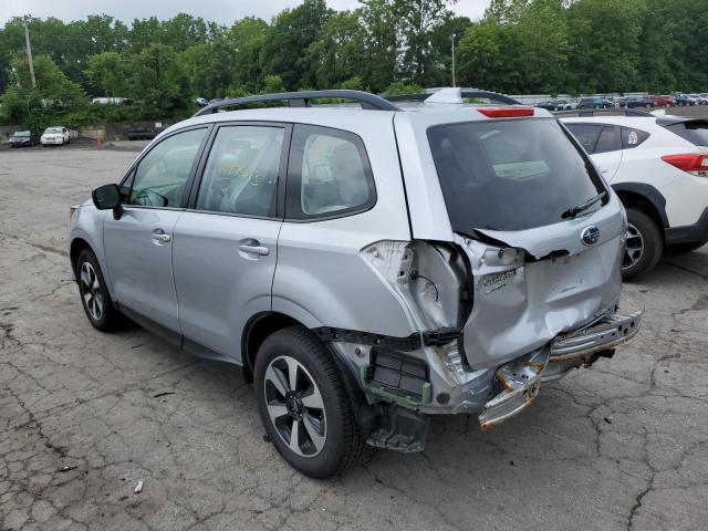 JF2SJABC6JH445916 - 2018 SUBARU FORESTER 2.5I GRAY photo 2