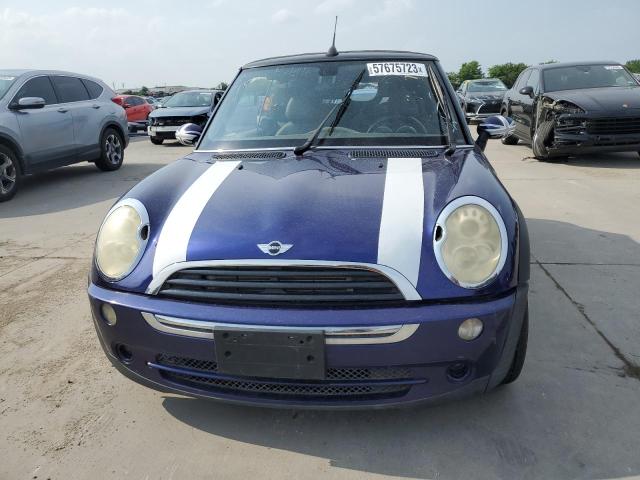 WMWRF33465TG11453 - 2005 MINI COOPER PURPLE photo 5