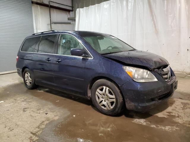 5FNRL38767B097380 - 2007 HONDA ODYSSEY EXL BLUE photo 4