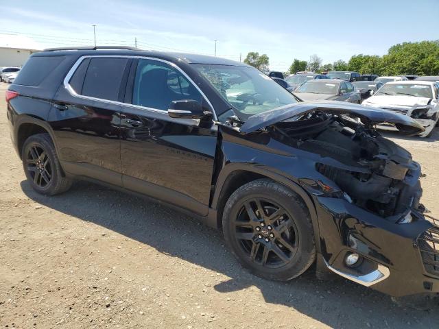 1GNEVGKW9KJ276358 - 2019 CHEVROLET TRAVERSE LT BLACK photo 4