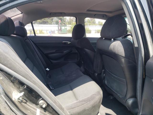 2HGFA16649H017581 - 2009 HONDA CIVIC LX-S Սև լուսանկար 10