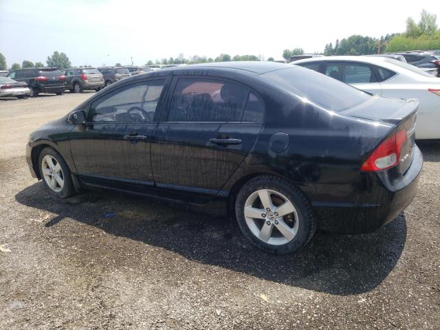 2HGFA16649H017581 - 2009 HONDA CIVIC LX-S Սև լուսանկար 2