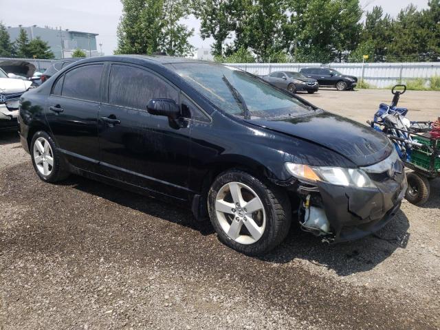 2HGFA16649H017581 - 2009 HONDA CIVIC LX-S Սև լուսանկար 4