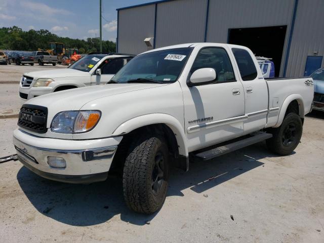 5TBRT38111S155645 - 2001 TOYOTA TUNDRA ACCESS CAB LIMITED WHITE photo 1