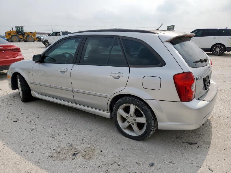 JM1BJ245231140539 - 2003 MAZDA PROTOGE5 PR5 SILVER photo 2