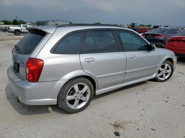 JM1BJ245231140539 - 2003 MAZDA PROTOGE5 PR5 SILVER photo 3