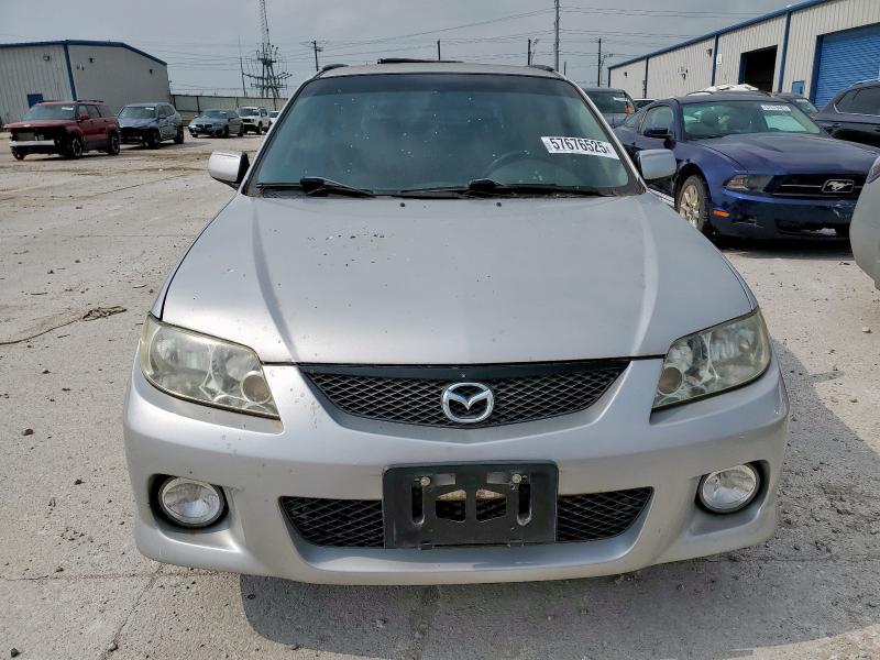 JM1BJ245231140539 - 2003 MAZDA PROTOGE5 PR5 SILVER photo 5