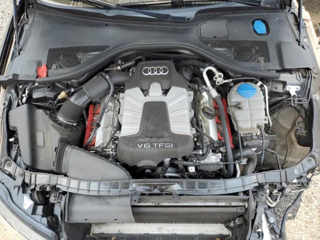 WAUHGAFC5EN068789 - 2014 AUDI A6 PRESTIGE შავი ფოტო 11