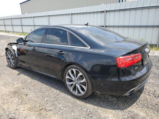 WAUHGAFC5EN068789 - 2014 AUDI A6 PRESTIGE შავი ფოტო 2