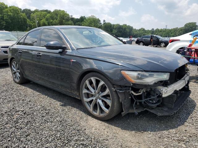 WAUHGAFC5EN068789 - 2014 AUDI A6 PRESTIGE შავი ფოტო 4