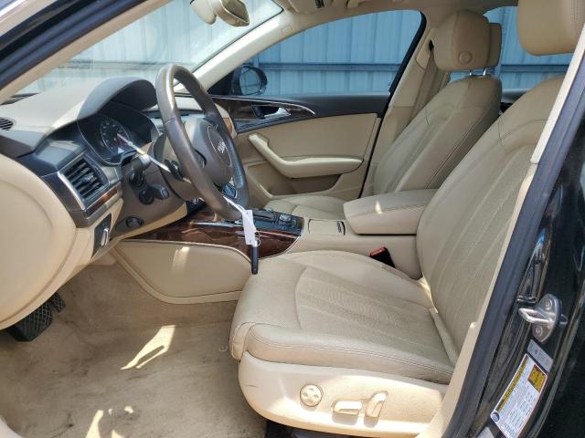 WAUHGAFC5EN068789 - 2014 AUDI A6 PRESTIGE შავი ფოტო 7
