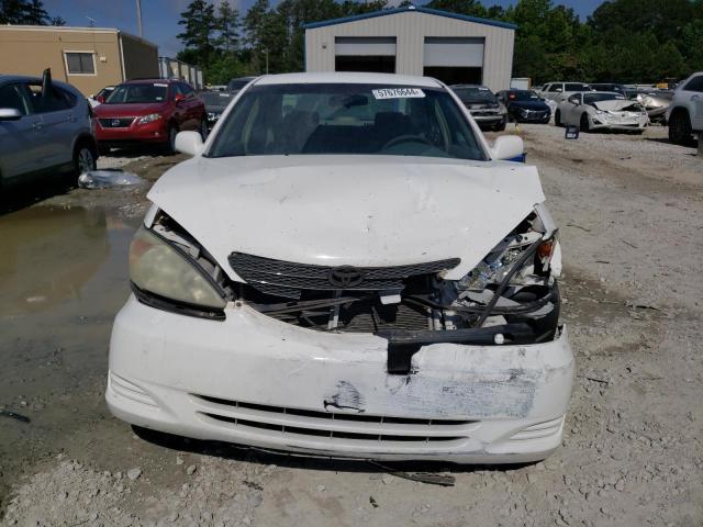 4T1BE32K93U127008 - 2003 TOYOTA CAMRY LE WHITE photo 5