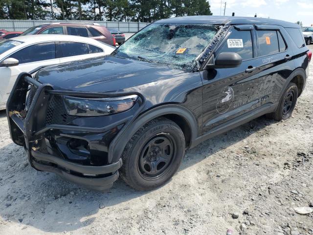 1FM5K8AW5LGC14054 - 2020 FORD EXPLORER POLICE INTERCEPTOR BLACK photo 1