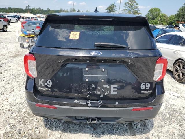 1FM5K8AW5LGC14054 - 2020 FORD EXPLORER POLICE INTERCEPTOR BLACK photo 6