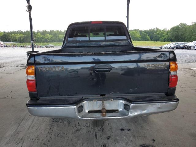 5TEGN92N21Z851683 - 2001 TOYOTA TACOMA DOUBLE CAB PRERUNNER BLACK photo 6