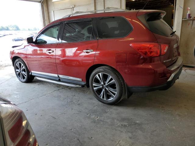 5N1DR2MM4JC649148 - 2018 NISSAN PATHFINDER S RED photo 2