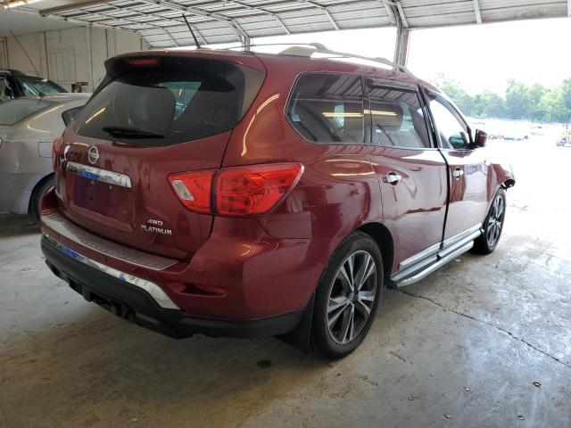 5N1DR2MM4JC649148 - 2018 NISSAN PATHFINDER S RED photo 3