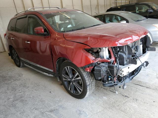 5N1DR2MM4JC649148 - 2018 NISSAN PATHFINDER S RED photo 4