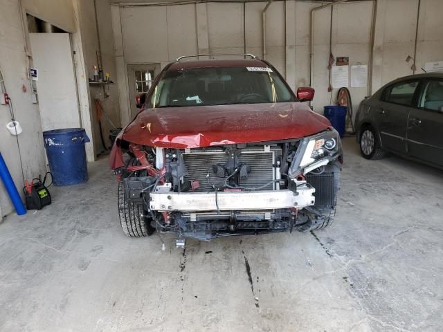 5N1DR2MM4JC649148 - 2018 NISSAN PATHFINDER S RED photo 5