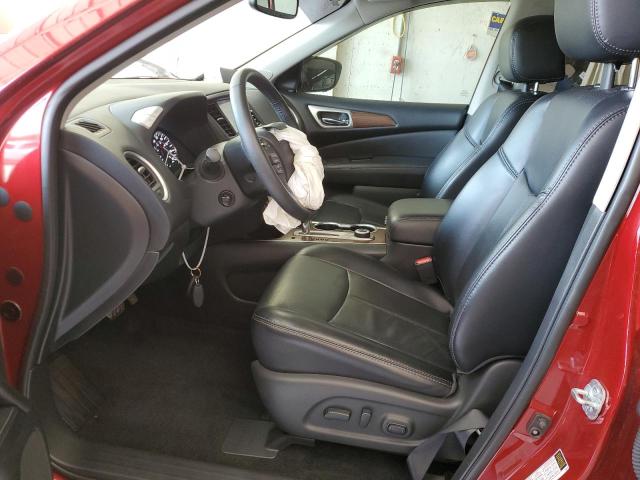 5N1DR2MM4JC649148 - 2018 NISSAN PATHFINDER S RED photo 7