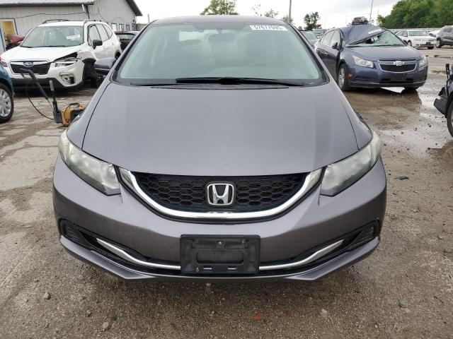 19XFB2F5XFE074819 - 2015 HONDA CIVIC LX GRAY photo 5