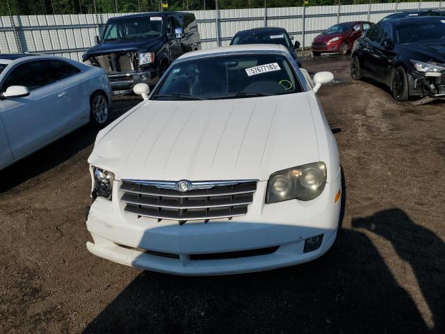 1C3AN69LX5X054625 - 2005 CHRYSLER CROSSFIRE LIMITED WHITE photo 5