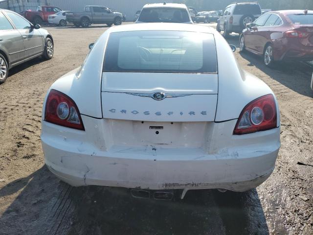 1C3AN69LX5X054625 - 2005 CHRYSLER CROSSFIRE LIMITED WHITE photo 6