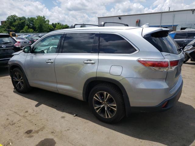 5TDJKRFH0GS292000 - 2016 TOYOTA HIGHLANDER XLE Արծաթագույն լուսանկար 2