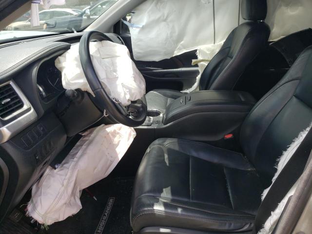 5TDJKRFH0GS292000 - 2016 TOYOTA HIGHLANDER XLE Արծաթագույն լուսանկար 7