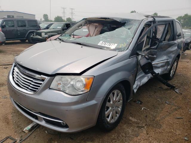 2C4RC1BG9ER343112 - 2014 CHRYSLER TOWN & COU TOURING 银色 照片 1