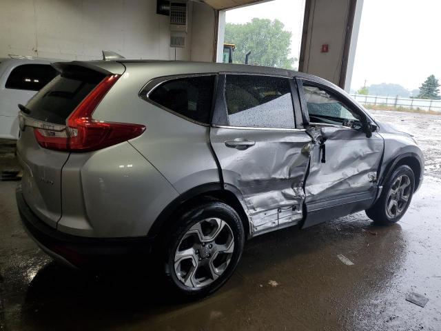 2HKRW2H57KH671849 - 2019 HONDA CR-V EX SILVER photo 3