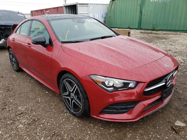 W1K5J4HB4LN135785 - 2020 MERCEDES-BENZ CLA 250 4MATIC RED photo 1