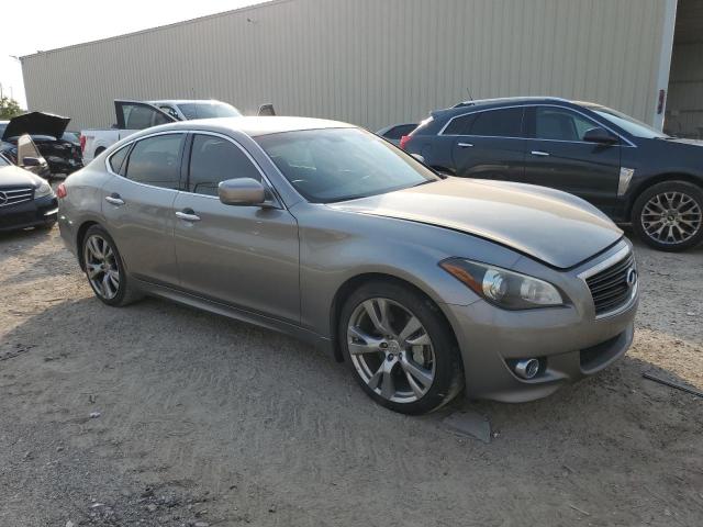 JN1BY1AP8DM510830 - 2013 INFINITI M37 GRAY photo 4