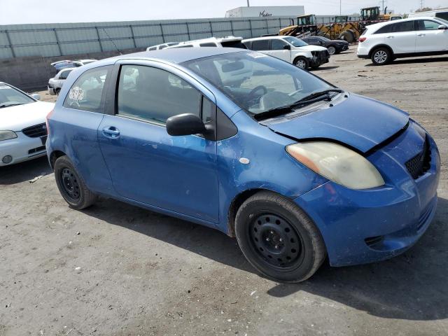 JTDJT923485150683 - 2008 TOYOTA YARIS BLUE photo 4