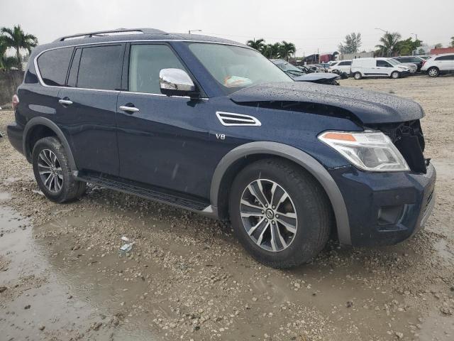 JN8AY2ND6L9111368 - 2020 NISSAN ARMADA SV BLUE photo 4