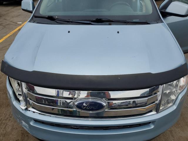 2FMDK48C38BB02593 - 2008 FORD EDGE SEL BLUE photo 12