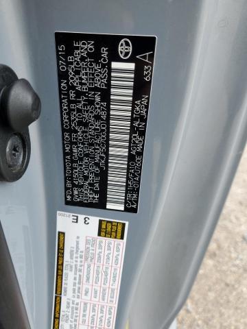 JTKJF5C70GJ014874 - 2016 TOYOTA SCION TC 银色 照片 12