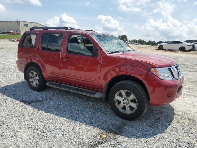 5N1AR18U09C600435 - 2009 NISSAN PATHFINDER S RED photo 4