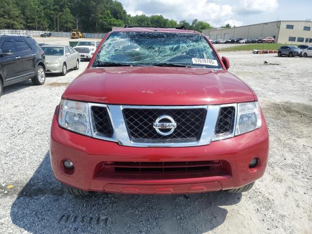 5N1AR18U09C600435 - 2009 NISSAN PATHFINDER S RED photo 5