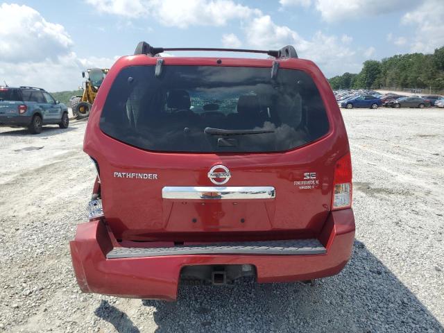 5N1AR18U09C600435 - 2009 NISSAN PATHFINDER S RED photo 6