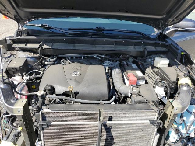 5TDGZRBH3NS594857 - 2022 TOYOTA HIGHLANDER XLE GRAY photo 12