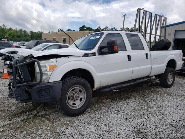 1FT7W3B6XEEB65466 - 2014 FORD F350 SUPER DUTY WHITE photo 1