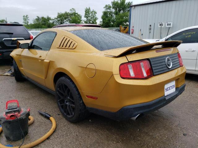 1ZVBP8CHXA5147383 - 2010 FORD MUSTANG GT GOLD photo 2