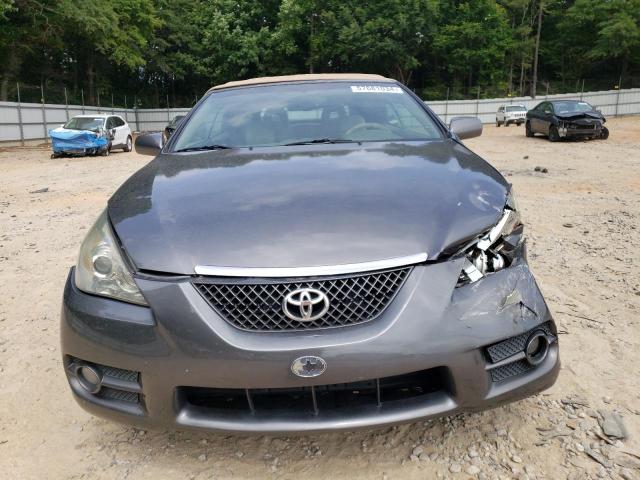 4T1FA38P07U128571 - 2007 TOYOTA CAMRY SOLA SE GRAY photo 5