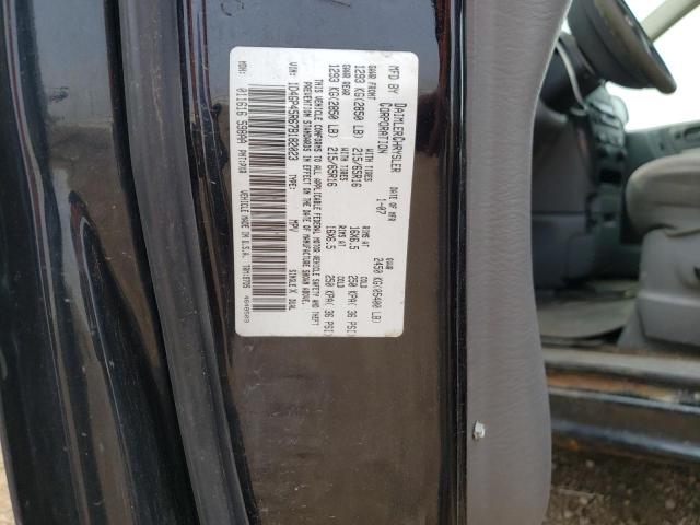 1D4GP45R67B182023 - 2007 DODGE CARAVAN SXT BLACK photo 14