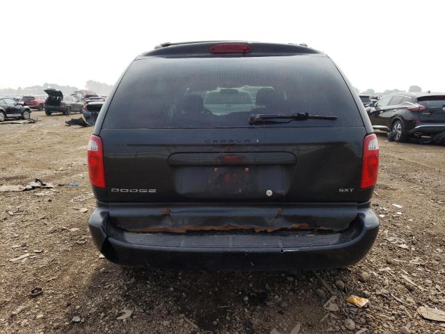 1D4GP45R67B182023 - 2007 DODGE CARAVAN SXT BLACK photo 6