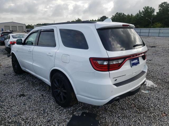 1C4SDJGJ7JC198061 - 2018 DODGE DURANGO SRT WHITE photo 3